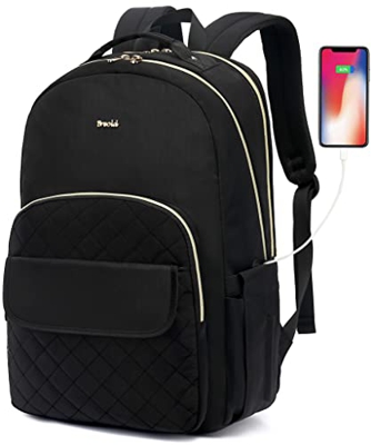 Mochila Portátil Mujer 15.6",Mochila Escolar Niñas Mochila Colegio Señora para Universidad Estudio Trabajo Oficina Escuela,Mochila Ordenador Portatil 