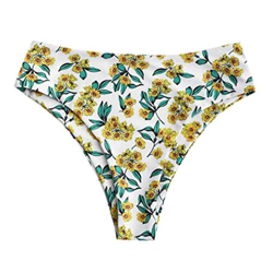 Bikinis Mujer 2022 Push Up Calzoncillos Traje de baño Cintura Pantalones Altos Bikini Bottoms Fruncido Control de Barriga Mujeres Trajes de baño Tanki características