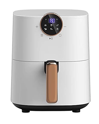 DBHFGJMN Freidora De Aire Eléctrica Multifuncional 4.5L Sin Aceite Cocina Baja En Grasa Cocina De Horno Digital 6 Modos Preestablecidos Y Control De T