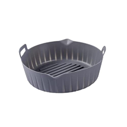 Freidora de aire reutilizable Liner de silicona de alimentos Accesorios de freidores de aire de forma redonda 4 colores Elija para freidoras de aire U precio