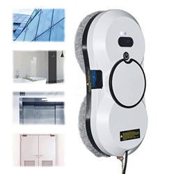 ATRNA Limpiacristales Inteligente, Adsorción al Vacío Robot Limpiacristales Robot Limpiacristales a Gran Altitud Lmpiacristales Remoto-White en oferta