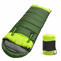 CIYAZA Saco de Dormir para Acampar Rectangular para Dormir en Clima cálido Sacos de Dormir para mochileros Individuales cómodos para 3 Estaciones (Ver en oferta