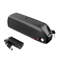 WILLQ Batería Bicicleta eléctrica 48V 17.5Ah Paquete de batería Iones de Litio con Puerto USB/Cargador/Bloqueo antirrobo para Kit de conversión de Mot en oferta