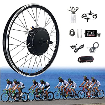 Kit Conversión Bicicleta Eléctrica Kit De Conversión De Bicicleta Eléctrica 20"/24"/26"/27,5"/28"/29"/700c Kit De Transmisión De Motor De Casete De Ru