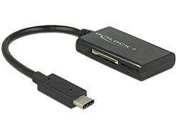 Delock 91740 Card USB Type-C> 4 x Slots - Card-Reader - High Capacity SD características