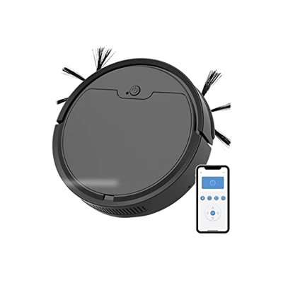 Aspiradoras y escobas eléctricas Robot aspirador inteligente for el hogar, aplicación de Control de succión y arrastre, barredora multifuncional for e