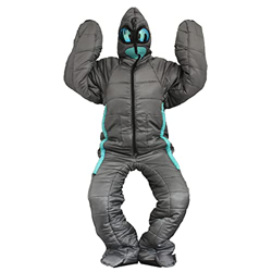 CIYAZA Saco de Dormir Humanoide para Adultos y Adolescentes - Saco de Dormir Portátil para Acampar con Mochilero Engrosado para Clima Frío en oferta