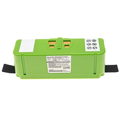 vhbw Batería compatible con iRobot Roomba Series 600, Series 800, Series 900 robot limpieza (5200 mAh, 14,4 V, Li-Ion)