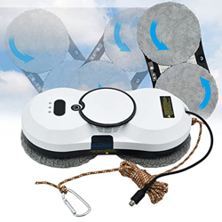 ATRNA Robot Limpiador Ventanas, Aspirador Robot Limpiacristales Inteligente con Succión Fuerte De 2800 Pa Interior/Exterior-White características