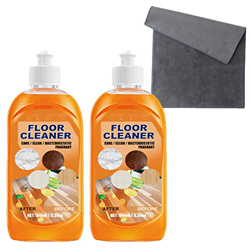 2PCS Powerful Decontamination Floor Cleaner, Multipurpose Cleaning Concentrate, Wood Laminate Floor Cleaner, Safer for Pets and Kids (2) características