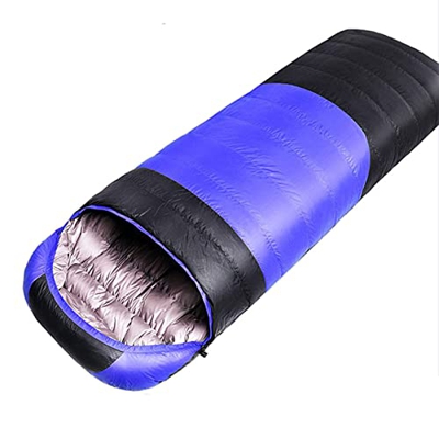 CIYAZA Saco de Dormir para Exteriores, Sacos de Dormir de plumón de Ganso, Saco de Senderismo Ultraligero e Impermeable