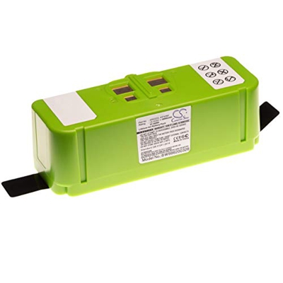 vhbw Batería compatible con iRobot Roomba Series 600, Series 800, Series 900 robot limpieza (4000 mAh, 14,4 V, Li-Ion)