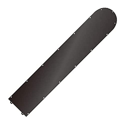 Genggeng Compatible con Xiaomi M365 Pro Scooter Eléctrico Acero Inoxidable Placa Cubierta Cubierta Cubierta Scooter Chasis (Color: Negro)