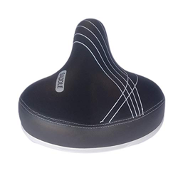 Hoirpeory SillíN de E-Bike Engrosado CóModo CojíN de Asiento de Bicicleta Transpirable para Scooter EléCtrico Bicicleta de Carretera en oferta