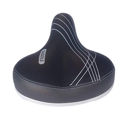 Hoirpeory SillíN de E-Bike Engrosado CóModo CojíN de Asiento de Bicicleta Transpirable para Scooter EléCtrico Bicicleta de Carretera