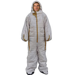 CIYAZA Saco de Dormir portátil para Adultos Saco de Dormir para Acampar al Aire Libre Saco de Dormir de algodón cálido Ultraligero (Altura DL 160~180  precio