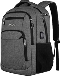 Mochila escolar juvenil M?dchen Teenager, mochila escolar portátil mochila f ̈1r hombre mujer Daypacks Business mochila con USB en oferta