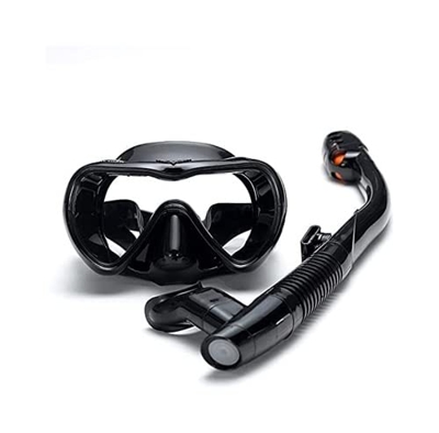 KITZIT Masilla de Buceo de Gafas máscaras de Buceo Profesionales de Buceo y snorkels HD Gafas antifog a Prueba de Fuga de Buceo sin natación fácil de 
