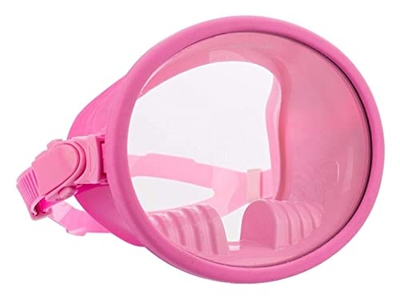 KITZIT Gafas de Buceo máscaras de Buceo con máscara de Snorkel máscara de Snorkel máscara de Snorkel de Vaso Templado de Vidrio Templado (Color : Pink