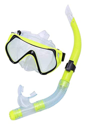 KITZIT Gafas de Buceo máscaras de Buceo con máscaras de Snorkel Profesional Snorkel de Vasos Anti-Fog Conjunto Herramienta de Piscina de Tubo de respi en oferta