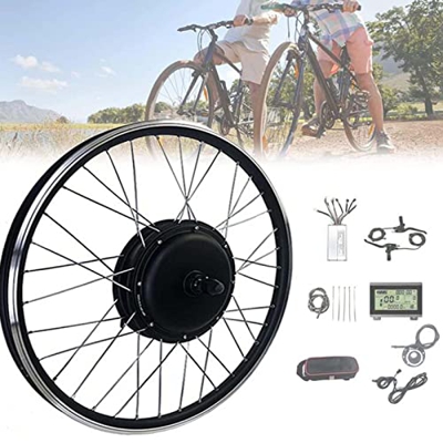 Ben Zhan Kit De Conversión De Bicicleta Eléctrica Cassette De Rueda Trasera Kit De Bicicleta Eléctrica 20, 24, 26, 27,5, 28, 29, Motor Sin Escobillas 