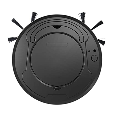 KDDFN Aspiradoras y escobas eléctricas Robot Limpiador 3 en 1, máquina de Limpieza en seco y húmedo de Barrido inalámbrico Inteligente, aspiradora Int