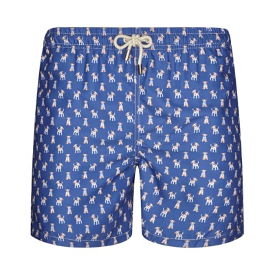 Blue coast yachting Bañador para Niño y Padre Mismo Estampado y Secado Rápido