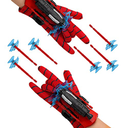 Launcher Glove, Lanza Telarañas, Spiderman Web Shooter, Guantes Spiderman Niño, Guante de Lanzador (B) en oferta