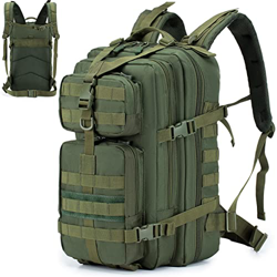 SUCIKORIO® Mochila Militar, Impermeable Mochila Tactica Molle Assault Pack Gran Capacidad 40L Mochila Montaña Hombre Mujer para Trekking, Senderismo,  en oferta
