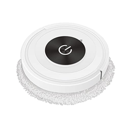 Bidisky # 5L5MQd Lazy Home Smart Hogar Mopping Robot de bajo ruido automático piso fregona Robot húmedo y seco, Blanco#cqckay, M en oferta