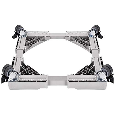 FMOPQ Washing Machine Base Adjustable with Wheels Can Moved High Stand
