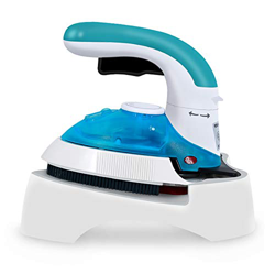 Steam Iron Three-Speed Adjustment/700W Explosive Steam Fabric Steamer Ceramic-Coated Bottom Plate/Rotatable Grip Design with 40ml Integrated Water Tan características
