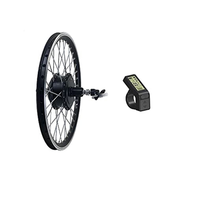 HYQW Kit Conversión Bicicleta Eléctrica Rueda Trasera Kit Conversión Bicicleta Eléctrica, Kit Rueda Trasera Bicicleta Eléctrica, 20"/24"/26"/27,5"/28"