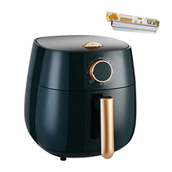 4L/Electric Hot Air Fryers Free Time and Constant Temperature/Extraction Automatic Power-Off Air Fryer Oven Stainless Steel/Vortex Air Fryer Tin Foil en oferta