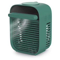 FMOPQ Portable Air Conditioner Portable Air Conditioner Fan Personal Air Cooler USB Charging 3 Speeds Quiet Desk Air Conditioning Fan Personal Air Con en oferta