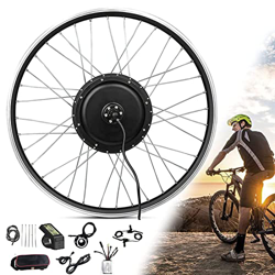 SXFYHXY Kit De Conversión De Bicicleta Eléctrica 20"/24"/26"/27,5"/28"/29" Cassette De Rueda Trasera Kit De Conversión De Bicicleta Eléctrica Sin Bate en oferta