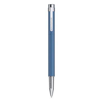 IYKA Bolígrafo de Firma Bernard Shaw/Bernard Shaw Bolígrafo de Perla Azul Niebla Elf Cape Bolígrafo de Firma de Metal a Base de Agua de Recambio alemá