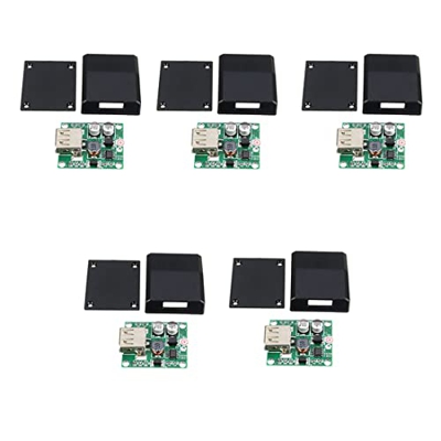 ROTEMADEGG 5 Piezas 5V 2A Panel Solar Power Bank Regulador de Voltaje de Carga USB Regulador