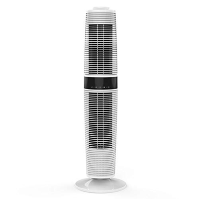 Fans Home Shaking Head Remote Control Timing Vertical Floor Fans Silent Intelligent Induction Leafless Fan 96.8CM