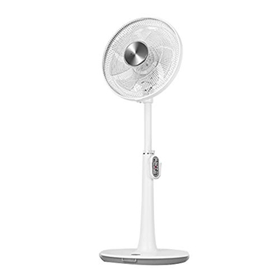 FMOPQ Home Desktop Remote Control Dormitory Silent Timing Lift Electric Fan White 108CM
