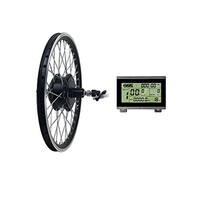 HYQW Kit Conversión Bicicleta Eléctrica, Kit Conversión Rueda Delantera Bicicleta Eléctrica, Kit Bicicleta Eléctrica, Kit Conversión Accesorios Bicicl