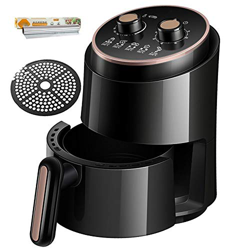 Steam Iron Air Fryer Electric Hot Air Fryers Oil-Free Healthy Cookware Capacity 1.5L Timer Up to 30 Minutes Temperature Up to 200 Tin Foil precio