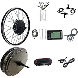 SXFYHXY Kit De Conversión De Bicicleta Eléctrica De 48 V 1500 W, Motor De Buje Trasero Kit De Conversión De Rueda De Bicicleta Eléctrica 20"26" 27,5"2 precio
