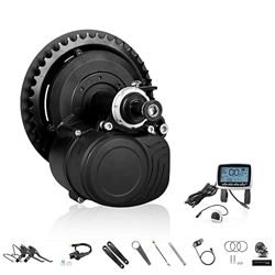 TSDZ2B 36V 250W 48V 500W Sensor de Torque, Motor de Accionamiento Medio Versión 2022 Kit de Conversión de Bicicleta Eléctrica con Freno de Disco Panta características