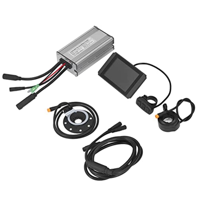 Shanrya Kit de modificación de Controlador de Bicicleta, Caja de Controlador de Aluminio 125x65x40mm Kit de conversión de Bicicleta eléctrica de diseñ