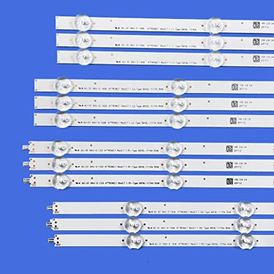 TV LED Retroiluminación 3V Full Backlight Matrix LED Barra de tira para NG 47LN540V 47LN613V 47LA620V 47LN5758 47LN5757 47LN575R-ZE LC470DUE fácil de 