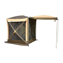 HULE Luoqun Store 4-6 Personas Ultralarge automático de Doble Capa Fiesta Familiar Camping Playa Carpa Refugio Solar Gran Gazebo precio