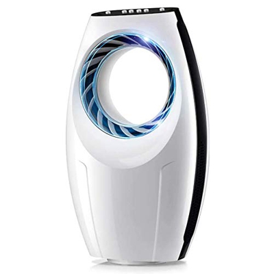 FMOPQ Super Quiet Safety Bladeless Fan Remote Control Evaporative Coolers with Touch Screen Oscillating 3 Speeds Air Conditioner Fan Cooler Remote Con