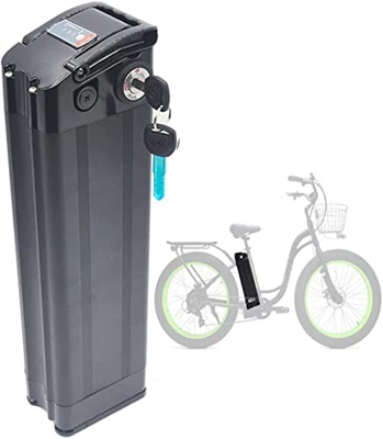 GZYHDC Batería EBIKE 36V 15AH/12AH/10AH/8AH BACHELA DE LITHINUM DE BIQUETA ELÉCTRICA para 200-750W EBIKE Motor (W/CARGER Y BMS)