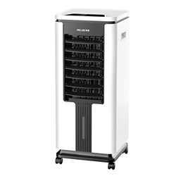 FMOPQ Air Cooler Small bladeless Fan Household Refrigerator Portable Water-Cooled Air Conditioner Dual-Core Cooling Intelligent Remote Control for Upp características